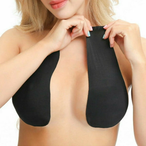 Silicone Push Up Strapless Invisible Breast Lifting Bra Bust Tape Nipple Cover